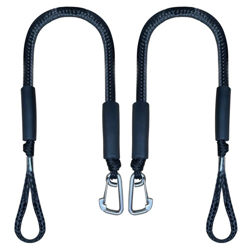 Marine bungee dock lines - dock,