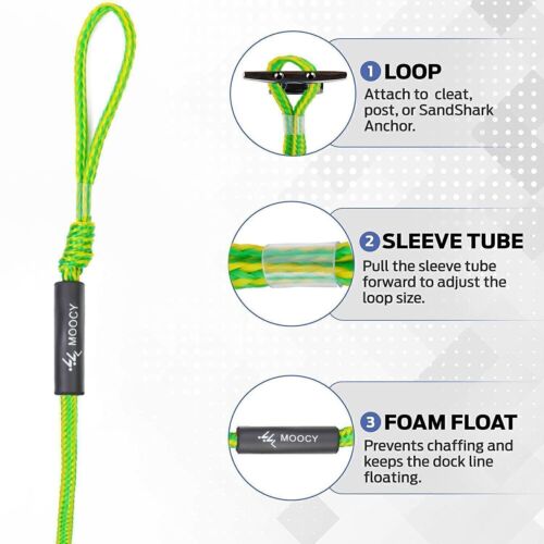 Boat bungee dock line rope - bungee,